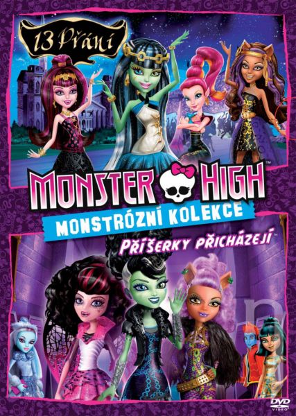 DVD Film - Monster High - Monstrózna kolekcia (2 DVD)