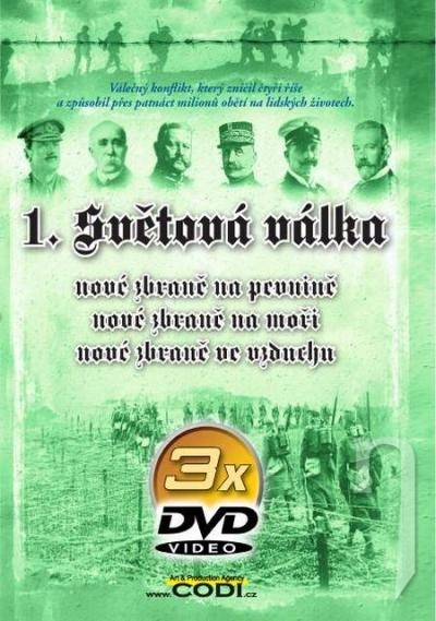 DVD Film - 1. světová válka - nové zbraně (3DVD) CO