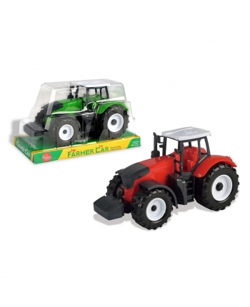 Hračka - Traktor na zotrvačník 10x20x9cm