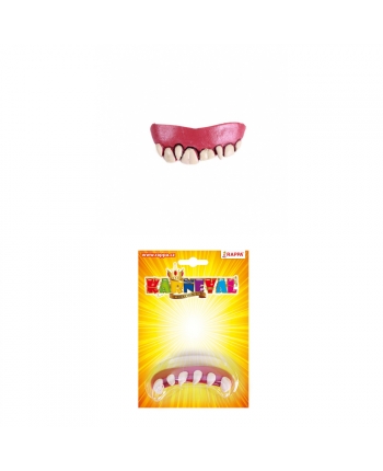 Zuby gumové, 3 druhy