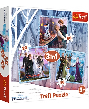 Puzzle 3v1 Frozen 2