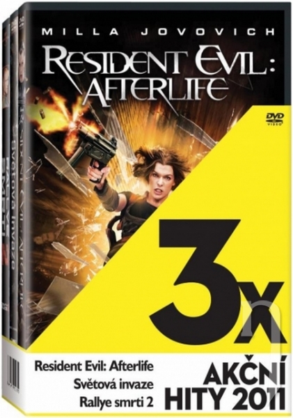 DVD Film - 3 DVD 3x Akční hity 2011 (3 DVD)
