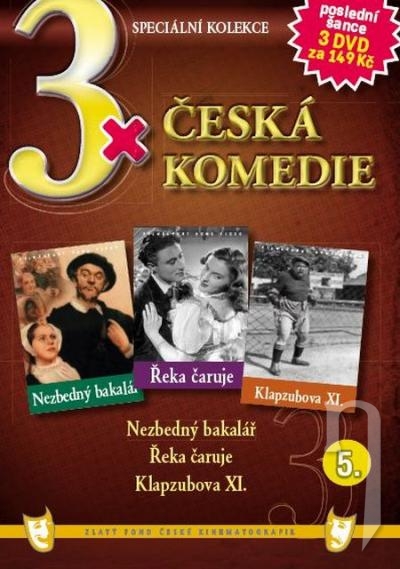 DVD Film - 3x Česká komedie V. (papierový box) FE