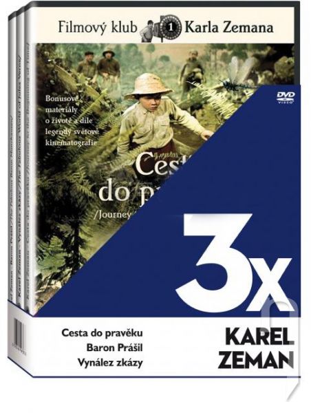 DVD Film - 3x Karel Zeman (3 DVD)