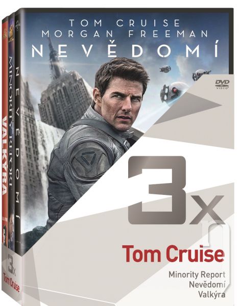DVD Film - 3x Tom Cruise (3DVD)