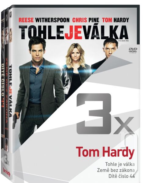 DVD Film - 3x Tom Hardy (3 DVD)