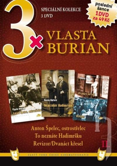 DVD Film - 3x Vlasta Burian II. FE