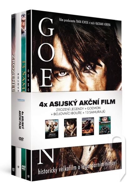 DVD Film - 4x Ázijský akčný film