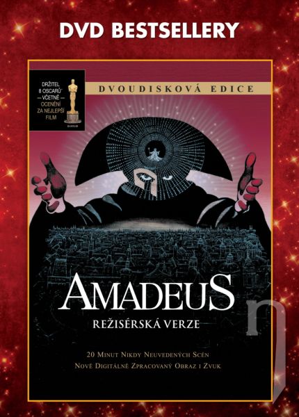 DVD Film - Amadeus (2 DVD) - Edícia DVD Bestsellery