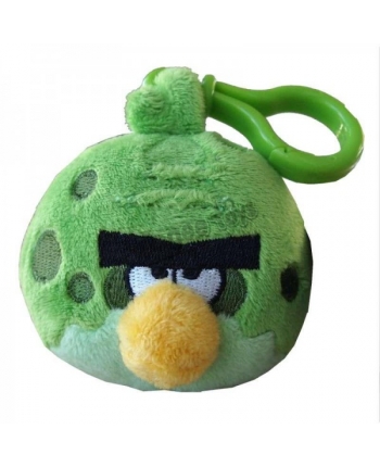 Plyšový Angry Birds - Space zelený - prívesok