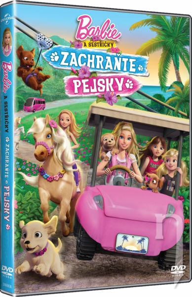 DVD Film - Barbie a sestričky: zachránte psíčky