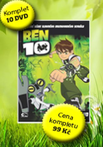 DVD Film - Ben 10 - 1. séria (10 DVD)
