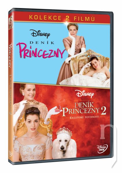 DVD Film - Dennik princeznej kolekcia 1+2 2DVD