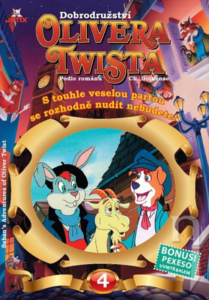 DVD Film - Dobrodružství Olivera Twista 4