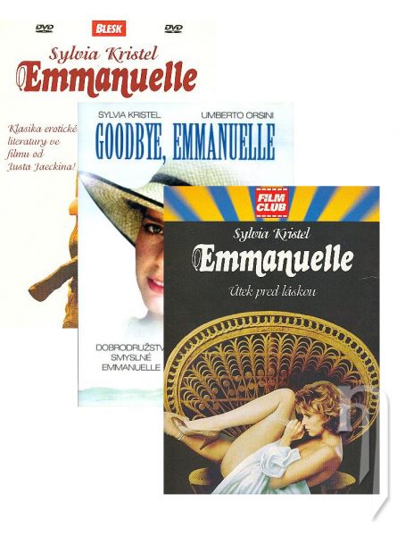 DVD Film - Emmanuelle (3 DVD sada)