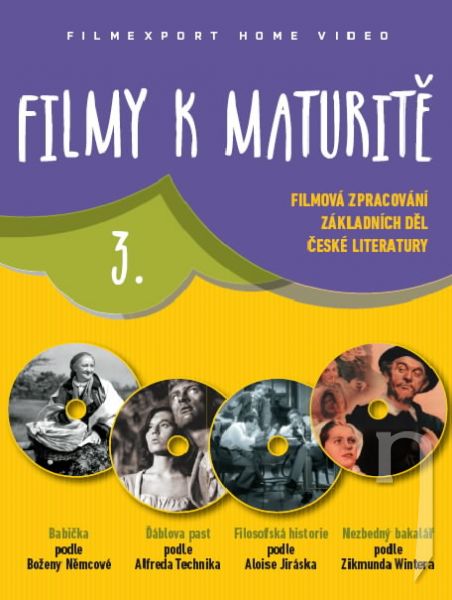 DVD Film - Filmy k maturite III. (4 DVD)