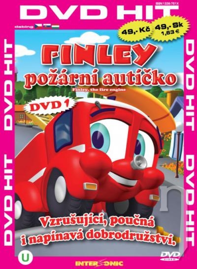DVD Film - Finley požiarne autíčko 1 (papierový obal)