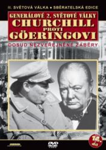 DVD Film - Generálové 2. světové války - Churchill proti Göeringovi (papierový obal)