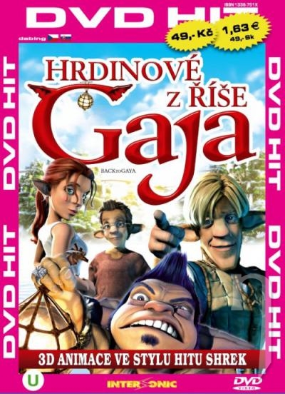 DVD Film - Hrdinovia z ríše Gaja (papierový obal)