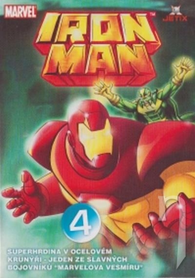 DVD Film - Iron Man 4. DVD (papierový obal)