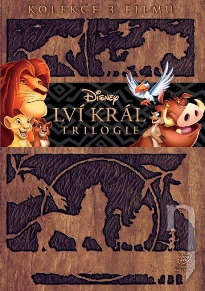 DVD Film - Kolekce: Lví král 1-3 (3 DVD)