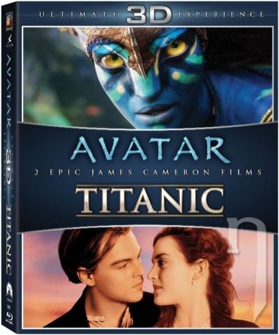 BLU-RAY Film - Kolekcia James Cameron: Avatar 3D + Titanic 3D (6 Bluray)