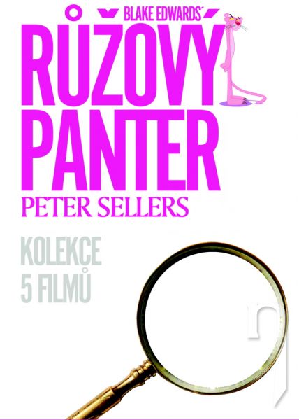 DVD Film - Kolekcia: Ružový panter (5 DVD)