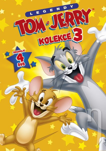 DVD Film - Kolekcia Tom a Jerry III. (4 DVD)