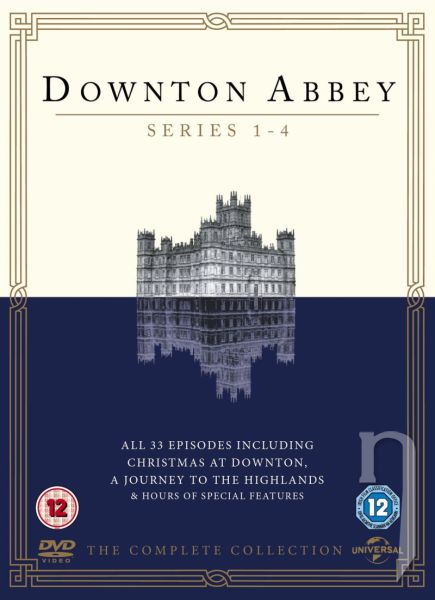 DVD Film - Kompletná kolekcia: Panství Downton 1. - 4. séria