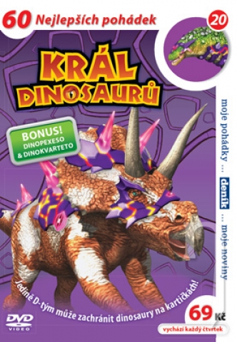 DVD Film - Kráľ dinosaurov 20 (papierový obal)