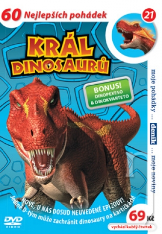 DVD Film - Kráľ dinosaurov 21 (papierový obal)