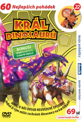 DVD Film - Kráľ dinosaurov 22 (papierový obal)