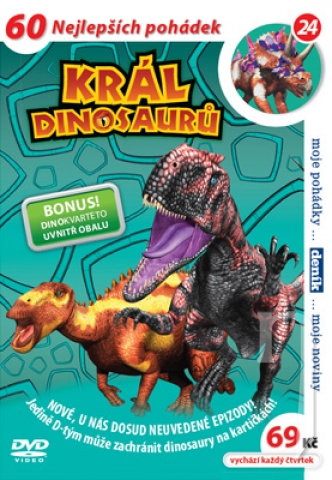 DVD Film - Kráľ dinosaurov 24 (papierový obal)