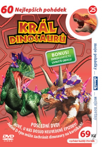 DVD Film - Kráľ dinosaurov 25 (papierový obal)