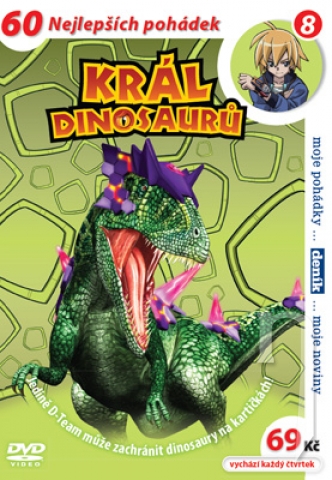 DVD Film - Kráľ dinosaurov 8 (papierový obal)