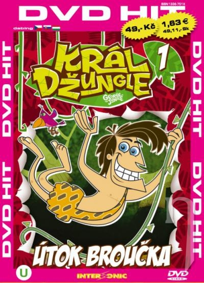 DVD Film - Kráľ džungle 1 (papierový obal)