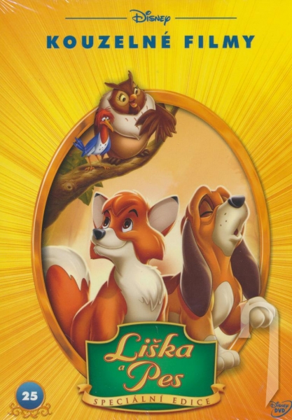 DVD Film - Liška a pes S.E. - Disney Kouzelné filmy č.25