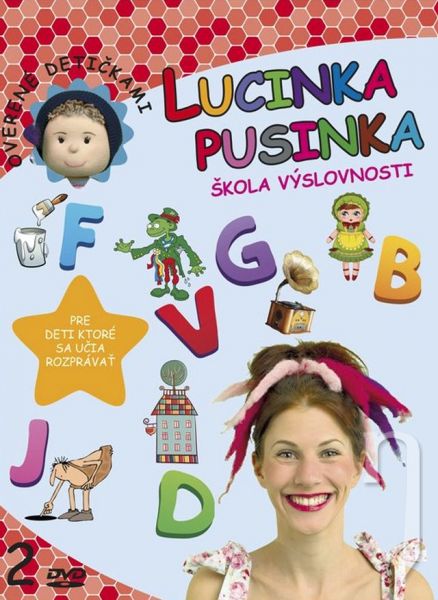 DVD Film - LUCINKA PUSINKA 2 - ŠKOLA VÝSLOVNOSTI