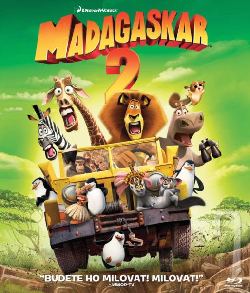 BLU-RAY Film - Madagaskar 2 (Blu-ray)