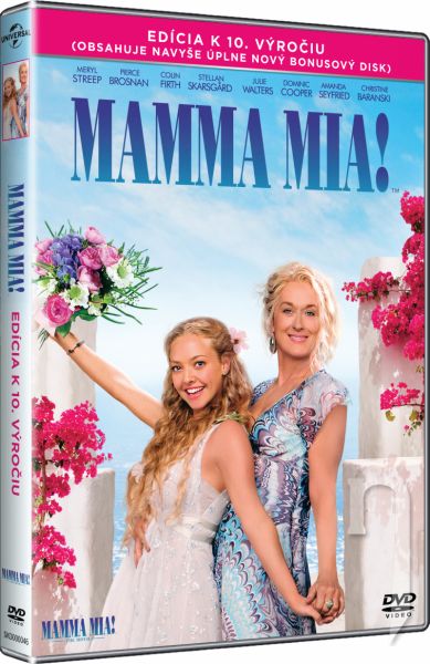DVD Film - Mamma Mia! - edícia k 10. výročiu (+ bonus disk s CZ titulky)