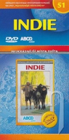 DVD Film - Nejkrásnější místa světa 51 - Indie (papierový obal)