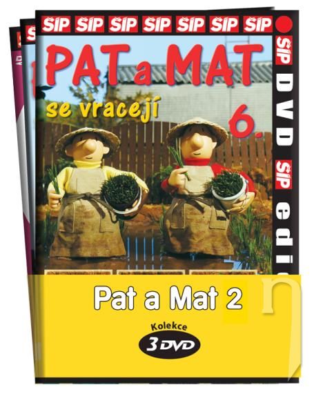 DVD Film - Pat a Mat 2. (4 - 6) / kolekce 3 DVD