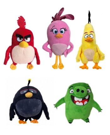 Plyšová hračka Angry Birds Movie (22 cm) - 5 Assorted
