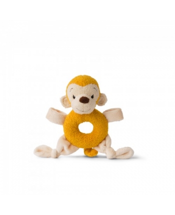 Plyšová opička Mago žltá - hŕkalka - WWF cub club - 16 cm