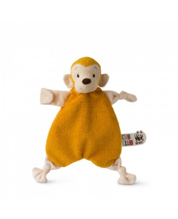 Plyšová opička Mago žltá - prítulníček - WWF cub club - 30 cm