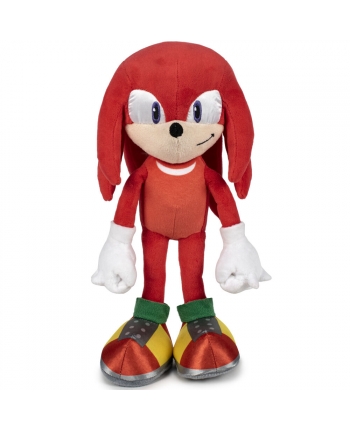 Hračka - Plyšový Knuckles s dlhými nohami - Sonic the Hedgehog 2 - 28 cm