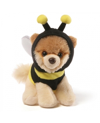 Plyšový psík Boo včela (12 cm) 