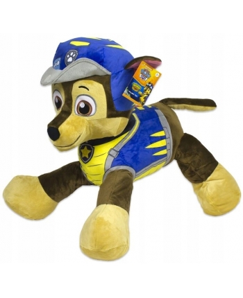 Plyšový psík Chase - modrý - Paw Patrol Rescue - 60 cm 