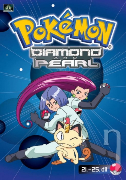 DVD Film - Pokémon Diamond and Pearl 21.-25.
