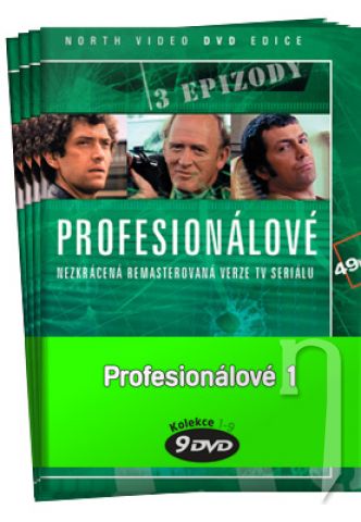 DVD Film - Profesionáli (9 DVD)